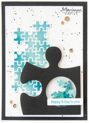 Marianne Design stanssi Art Texture Puzzle