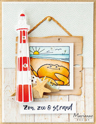 Marianne Design leimasinsetti Peek-a-boo Beach