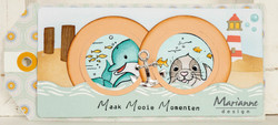 Marianne Design leimasinsetti Peek-a-boo Ocean