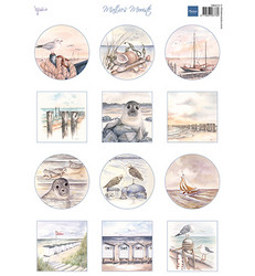 Marianne Design korttikuvat Mini's Beach