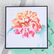 Sizzix Layered Stencils -sapluunat Painted Flower