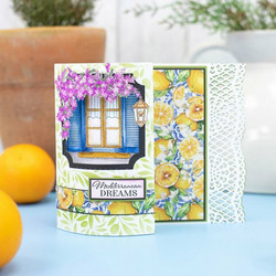 Crafter's Companion Mediterranean Dreams leimasin Mediterranean Window