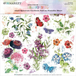 49 and Market Rub-Ons siirtokuvat Spectrum Gardenia, 12