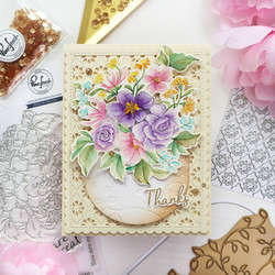 Pinkfresh Studio leimasin Handpicked Flowers