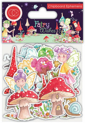Craft Consortium Fairy Wishes Chipboard Ephemera -leikekuvat