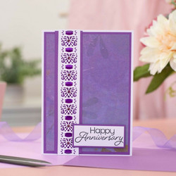 Crafter's Companion stanssi Ribbon Threading, Delicate Butterfly