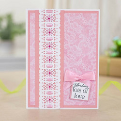 Crafter's Companion stanssi Ribbon Threading, Decorative Flourish