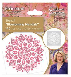 Crafter's Companion Bohemian Collection sapluuna Blossoming Mandala