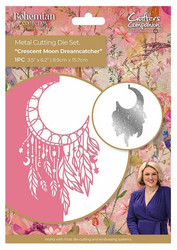 Crafter's Companion Bohemian Collection stanssi Crescent Moon Dreamcatcher