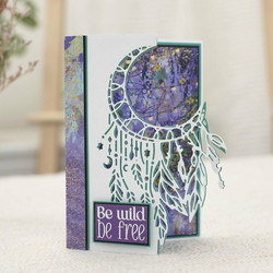 Crafter's Companion Bohemian Collection stanssi Crescent Moon Dreamcatcher