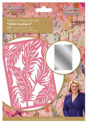 Crafter's Companion Bohemian Collection stanssi Wild Feathers