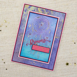 Crafter's Companion Bohemian Collection 2D kohokuviointikansio Follow Your Dreams