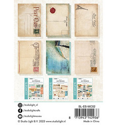 Studio Essentials DIY Mini Block, Vintage Postcards