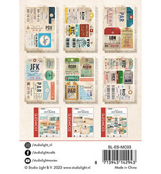 Studio Essentials DIY Mini Block, Vintage Tags