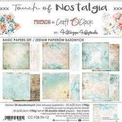 Craft O'clock paperipakkaus Touch of Nostalgia Basic, 8