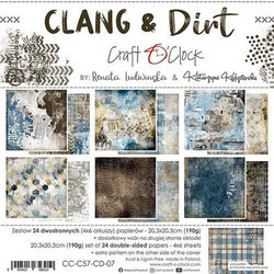Craft O'clock paperipakkaus Clang & Dirt, 8