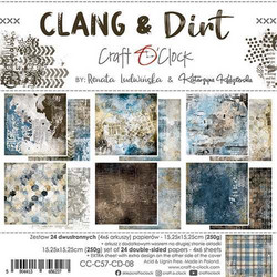 Craft O'clock paperipakkaus Clang & Dirt, 6
