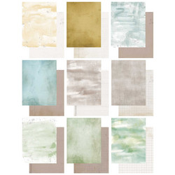 49 and Market paperipakkaus Vintage Artistry Nature Study, Ledgers & Solids, 6