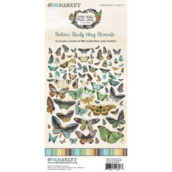 49 and Market Laser Cut Outs -leikekuvat, Vintage Artistry Nature Study, Wing