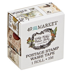 49 And Market Vintage Artistry Nature Study -washiteippi Postage Stamp