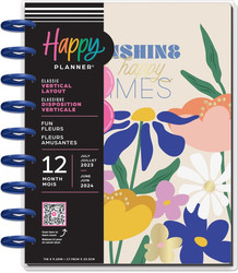 Happy Planner 12-Month Classic Planner -kalenteri Fun Fleurs