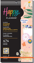 Mambi Happy Planner Value Pack -tarrapakkaus Fun Fleurs