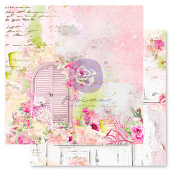 Prima Postcards From Paradise -skräppipaperi Escape Somewhere Tropical