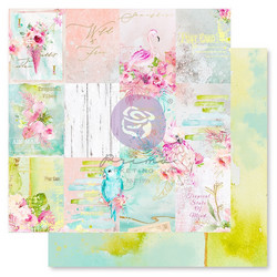 Prima Postcards From Paradise -skräppipaperi Tropical Vibes