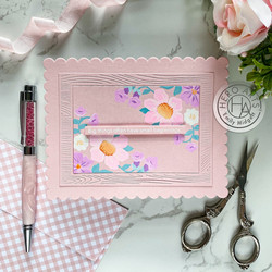 Hero Arts Scalloped Rectangles Infinity -stanssi