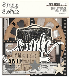 Simple Stories Simple Vintage Essentials, Captured Bits, leikekuvat