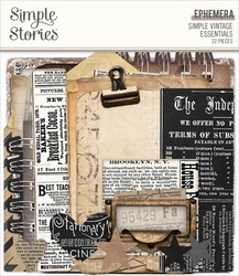 Simple Stories Simple Vintage Essentials Ephemera, leikekuvat