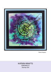 Creative Expressions Katkin Krafts leimasin Fibonacci