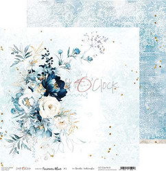 Craft O'clock skräppipaperi Forever Blue 01
