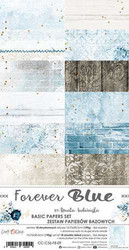 Craft O'clock paperipakkaus Forever Blue, Basic, 6
