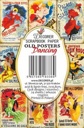 Decorer korttikuvat Old Posters, Dancing