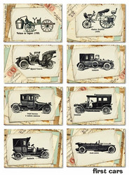 Decorer korttikuvat First Cars