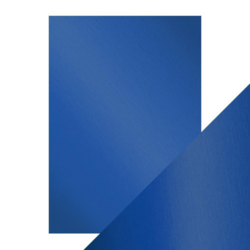 Tonic Satin Effect Mirror Card -peilikartonki, sävy Cobalt Velour, 5 arkkia