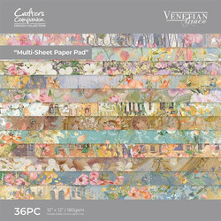 Crafter's Companion Venetian Grace -paperipakkaus, 12