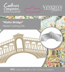Crafter's Companion Venetian Grace stanssi Rialto Bridge