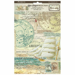 Stamperia riisipaperit Around the World, Selection, A4