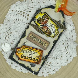 Woodware stanssi Vintage Labels