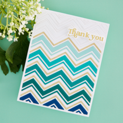 Spellbinders Simon Hurley stanssisetti Zig Zag Chevron