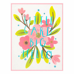 Spellbinders stanssi- ja sapluunasetti Hello Blooms