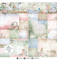 Studio Light paperipakkaus Jenine's Mindful Art, Romantic Moments Backgrounds
