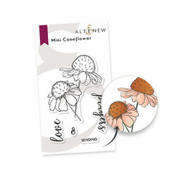 Altenew Mini Coneflower -leimasin