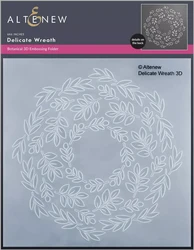 Altenew 3D kohokuviointikansio Delicate Wreath
