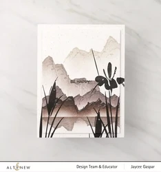 Altenew Abstract Mountain Scene -sapluuna