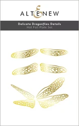 Altenew Delicate Dragonflies Hot Foil -kuviolevy