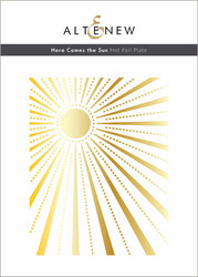 Altenew Here Comes the Sun Hot  Hot Foil -kuviolevy