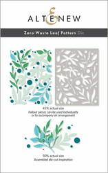 Altenew Zero-Waste Leaf Pattern -stanssi